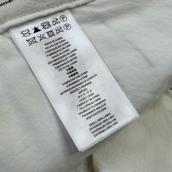 MICHAEL Michael Kors White Striped Pants - Picture 9 of 11